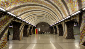 station Gellért du métro No 4