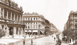 avenue Andrássy en 1896