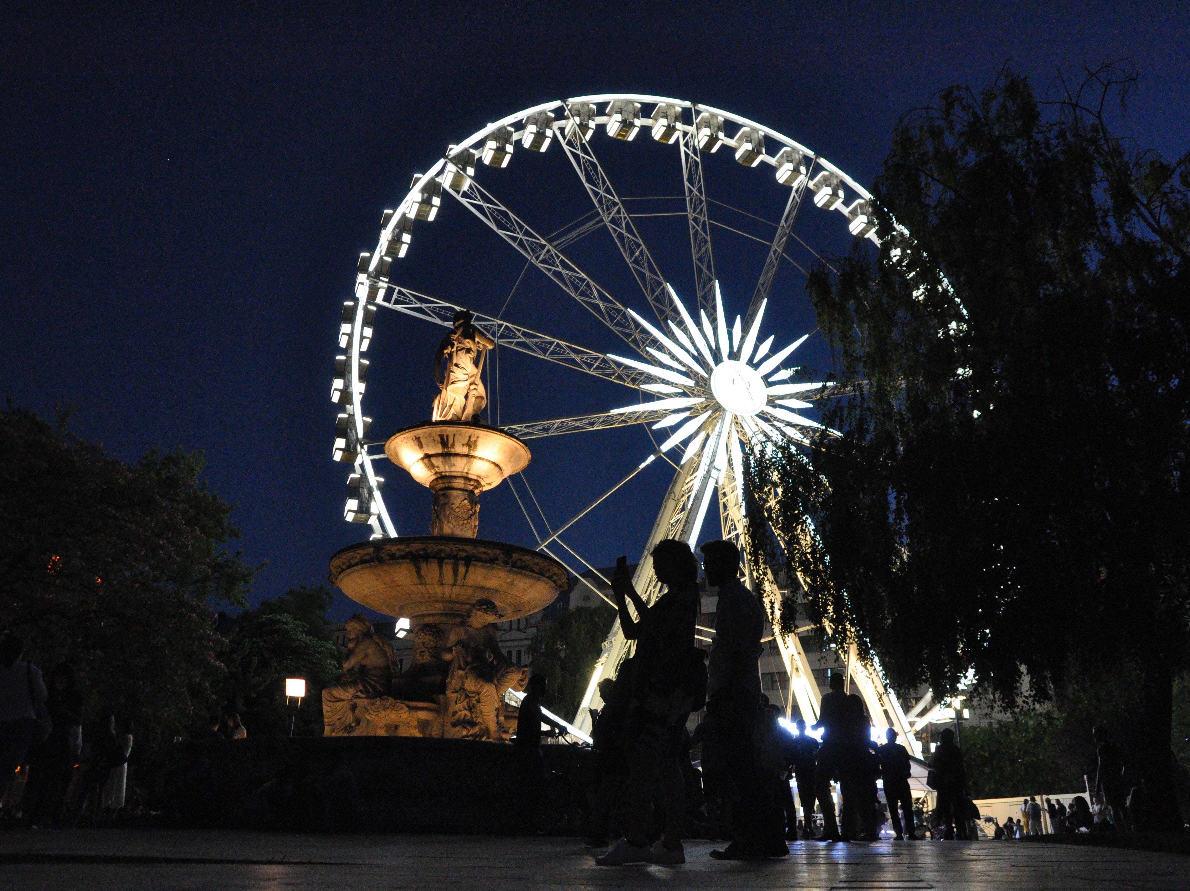 La grande roue de Budapest